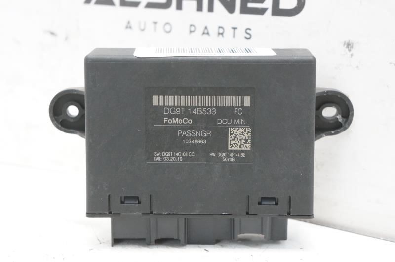 2019 Ford F-150 Passenger Right Front Door Control Module DG9T-14B533-FC OEM - Alshned Auto Parts