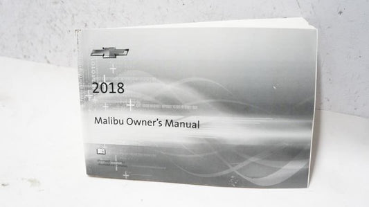 2018 Chevrolet Malibu Owner's Manual - Alshned Auto Parts