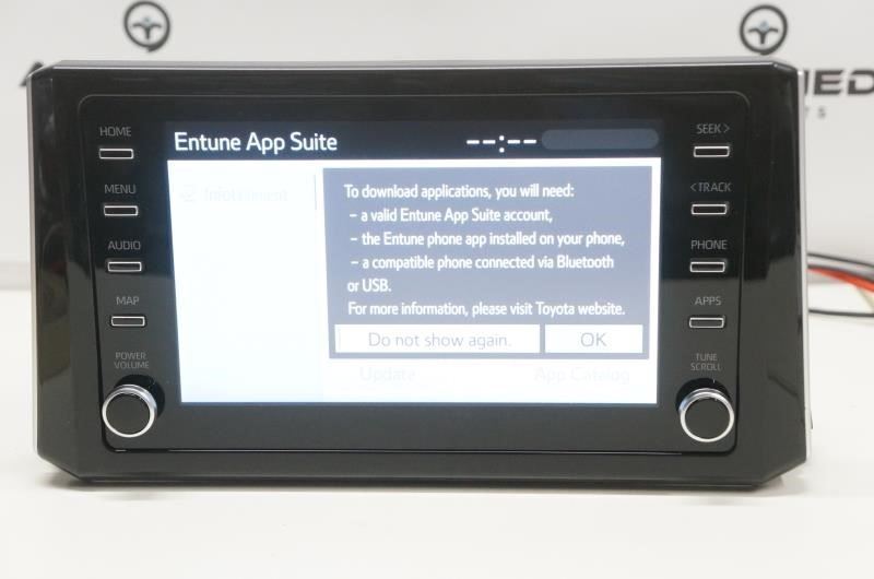 2019-2020 Toyota Corolla Navigation GPS Radio Receiver & Display 86140-02A50 OEM - Alshned Auto Parts