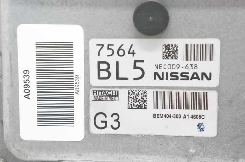 2013-2015 Nissan Sentra Engine Computer Control Module ECU ECM NEC009-638 OEM - Alshned Auto Parts