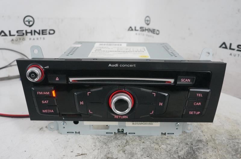 2013-2016 Audi A4 Radio Media CD AM FM Receiver 8R1-035-186-Q OEM - Alshned Auto Parts