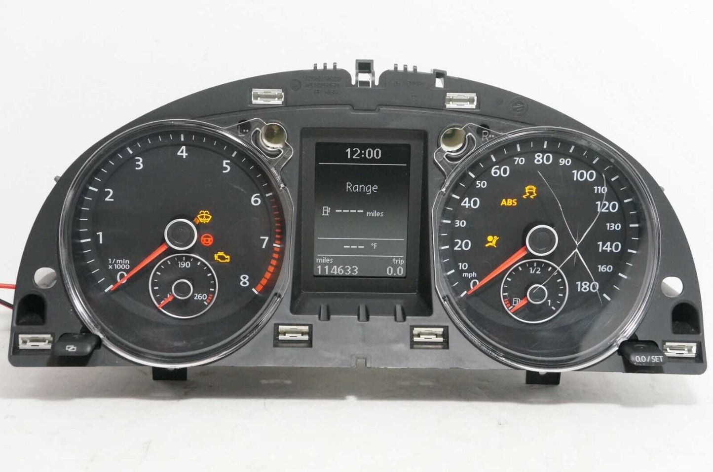 *read* 10-11 volkswagen cc instrument speedometer cluster gauge oem 3c8920970m - Alshned Auto Parts