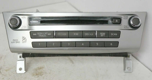 11-13 infiniti m37 radio audio control panel faceplate 253911ma0a oem - Alshned Auto Parts