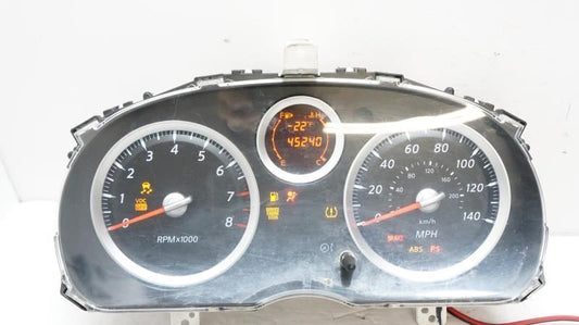 10 Nissan Sentra Speedometer Cluster Mileage 45,240 OEM 24810ZT70A - Alshned Auto Parts