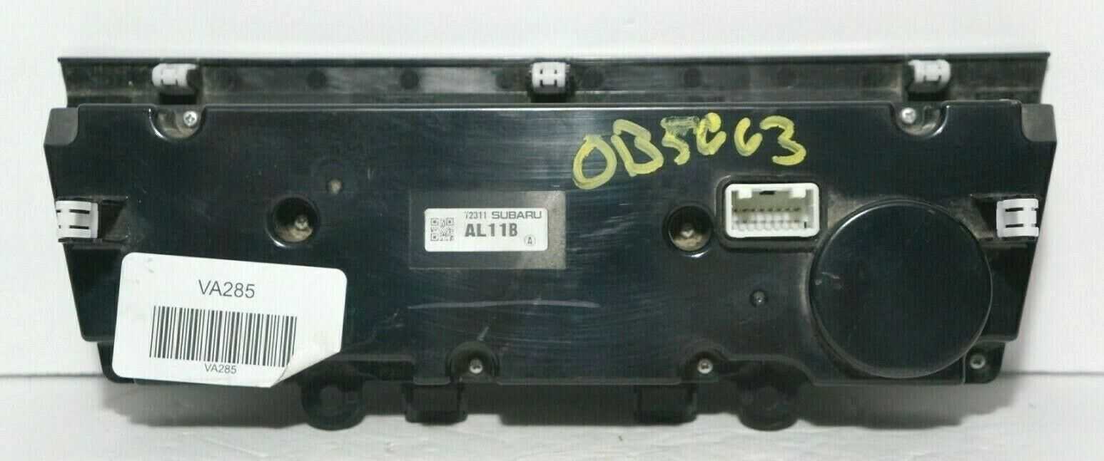 2015-2017 Subaru Legacy AC Climate Heater Temperature Control OEM 72311 AL11B - Alshned Auto Parts