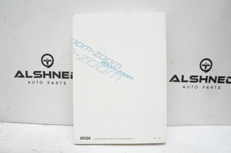 2015 Mazda 6 Owner's Manual - Alshned Auto Parts