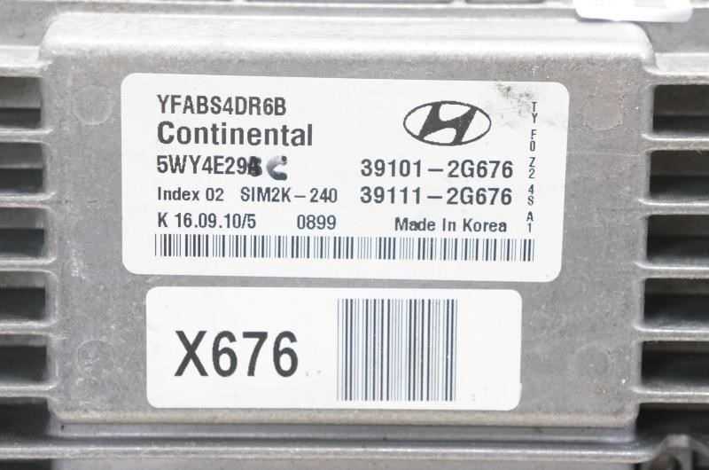 11-14 Hyundai Sonata Engine Computer Control Module ECU ECM 39101-2G676 OEM - Alshned Auto Parts