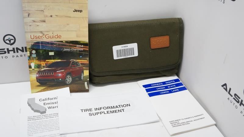 2014 Jeep Grand Cherokee User Guide Book with Case - Alshned Auto Parts