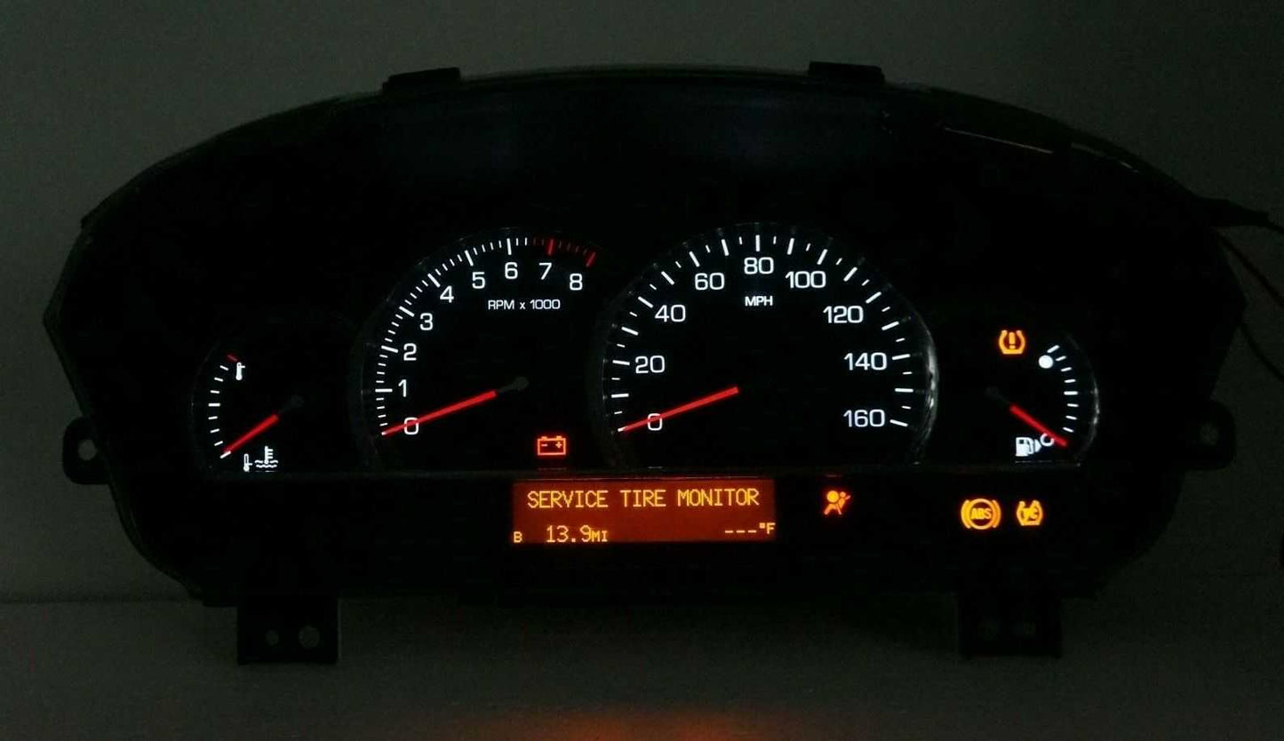 2008 Cadillac STS Speedometer Speedo Cluster K Miles OEM 15931766 - Alshned Auto Parts