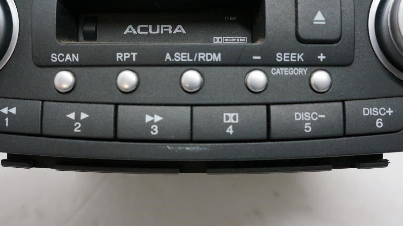 04-06 Acura TL AM/FM 6 DISC DVD Anti-Theft ELS Surround Radio OEM 39100-SEP-A011 - Alshned Auto Parts