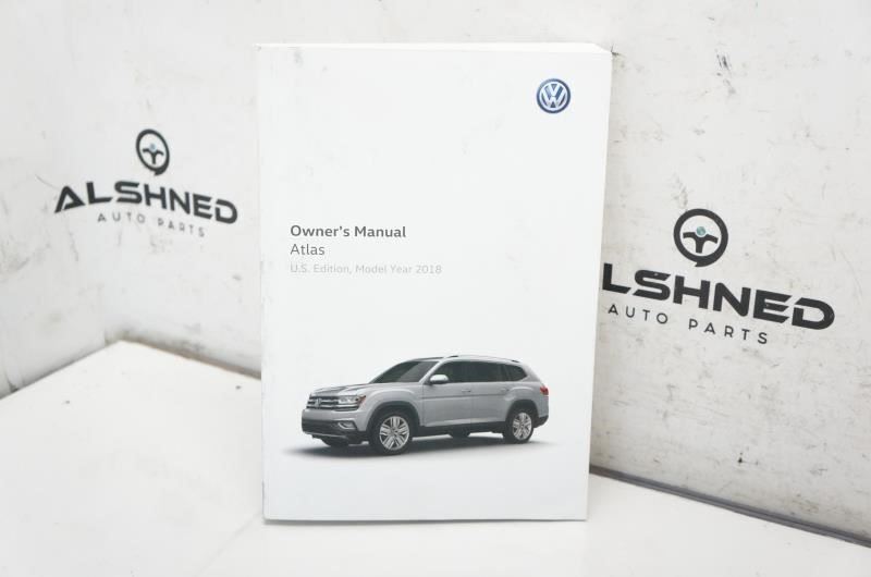 2018 Volkswagen Atlas Owner's Guide Book Case 3CN012723BC - Alshned Auto Parts