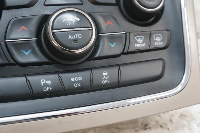 2014 Jeep Grand Cherokee AC Heater Climate Control Faceplate 05091840AF OEM - Alshned Auto Parts