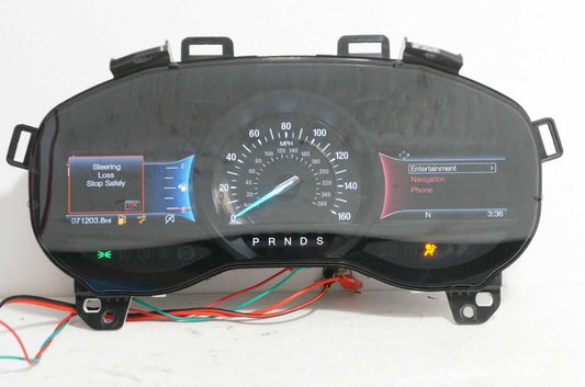 2015 Ford Edge Speedometer Speedo Head Instrument Cluster 72K FT4T-10849-CH OEM - Alshned Auto Parts