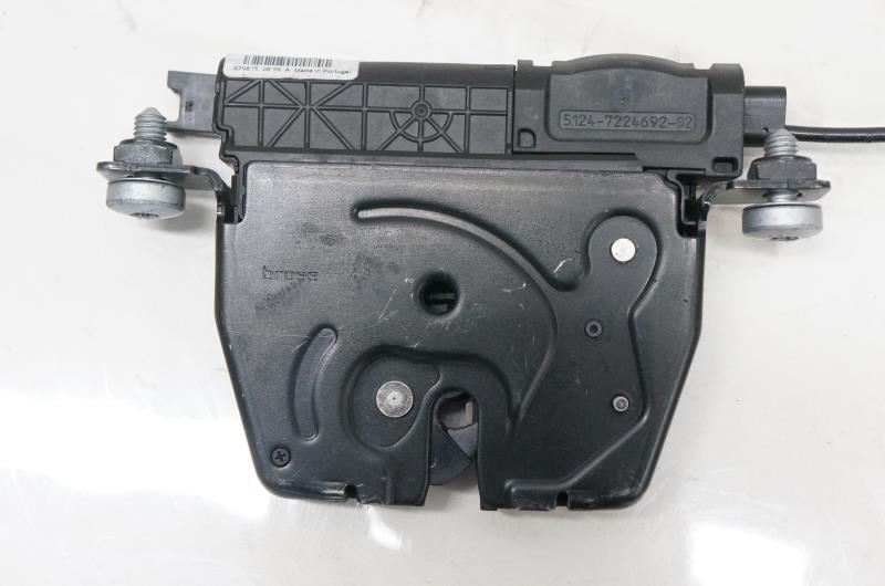 2012 - 2016 bmw 328i f30 sedan trunk lid latch lock oem 918064-107 - Alshned Auto Parts