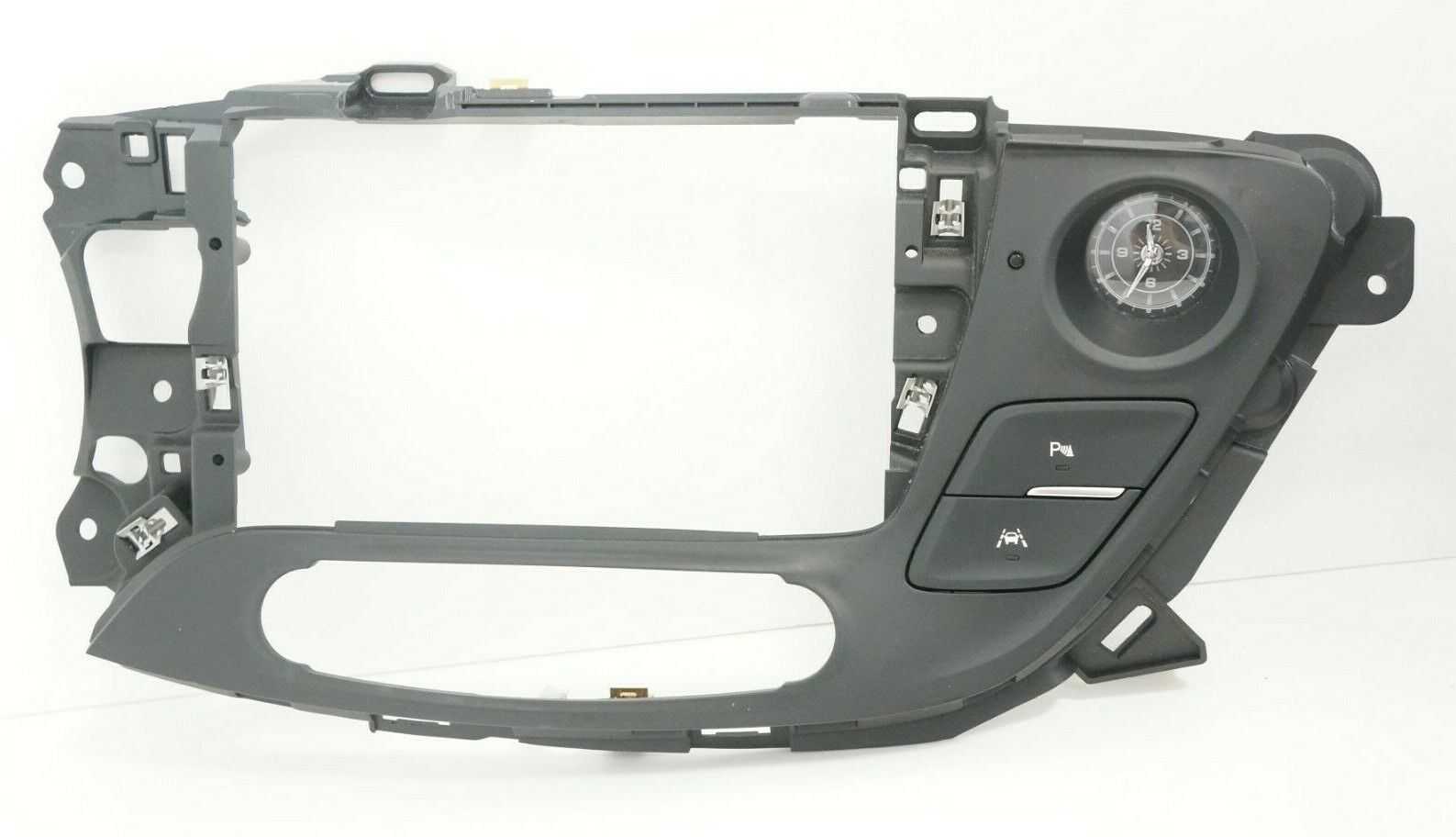 16-19 Buick Envision Dash Radio Bezel Trim Analog Clock Park Assist OEM 23280846 - Alshned Auto Parts