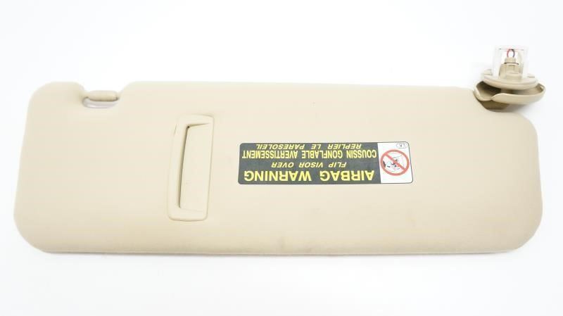 07-09 Lexus LS460 Driver Left Side Sun Visor (Beige) OEM 74320-50330-A1 - Alshned Auto Parts