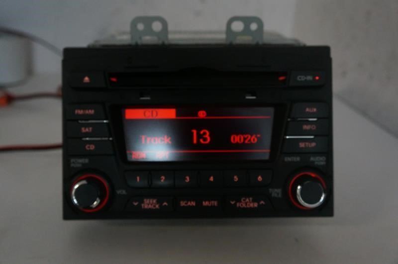 2011-2013 Kia Optima AM FM CD MP3 Radio Receiver 96170-2T651CA OEM - Alshned Auto Parts