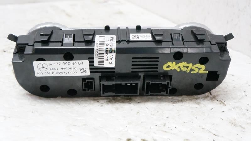 12-13 Mercedes SLK250 AC Heater Temperature Climate Control A 172 900 44 04 OEM - Alshned Auto Parts