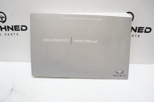 2015 Infiniti Q70 Owner's Manual Set with Case - Alshned Auto Parts