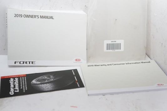 2019 Kia Forte Owner's Manual & Warranty Manual with Case - Alshned Auto Parts