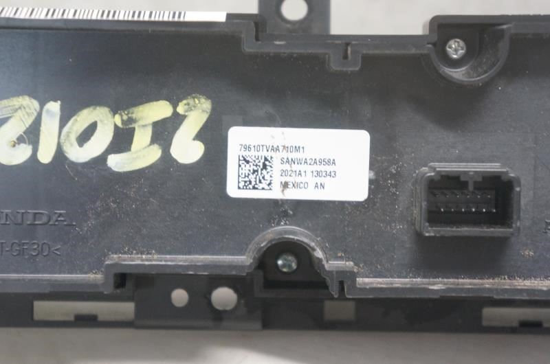 21 Honda Accord AC Heater Temperature Climate Control 79610TVAA710  *ReaD*AS-IS - Alshned Auto Parts