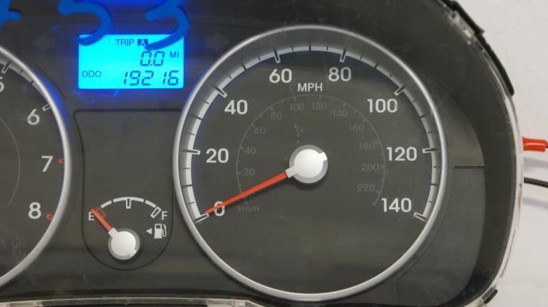 10-11 Hyundai Accent Speedometer Cluster Mileage 19,216 OEM 94009-1E442 - Alshned Auto Parts