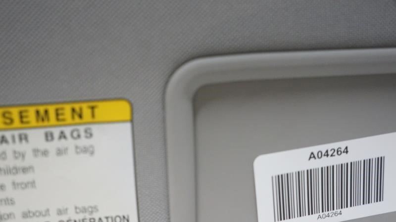 2011-2013 Lexus CT200H Passenger Right Sun Visor Gray 74310-76020-B0 OEM - Alshned Auto Parts