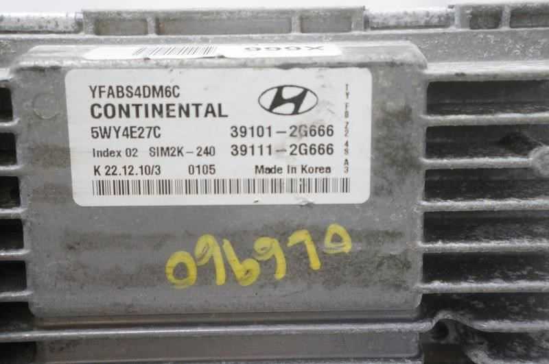 11-14 Hyundai Sonata 2.4L Engine Computer Control Module ECU ECM 39101-2G666 OEM Alshned Auto Parts