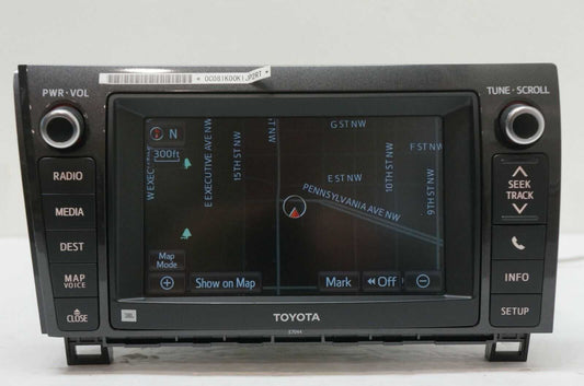 2013 2014 Toyota Sequoia Tundra Navigation Radio Receiver 86107-0C021 OEM E7044 - Alshned Auto Parts