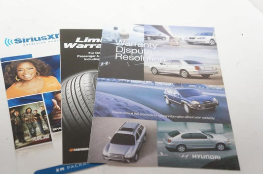 2013 Hyundai Sonata Owner's Manual Book Set with Case R1915 - Alshned Auto Parts