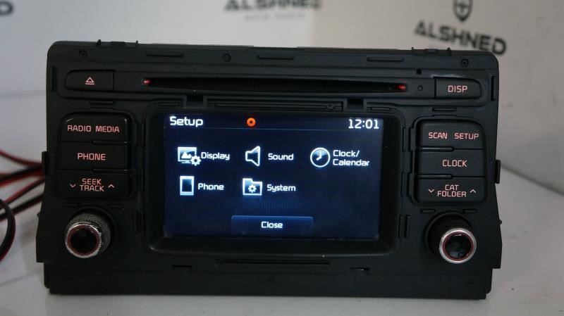 2016-2018 Kia Optima AM FM CD MP3 Radio Receiver 96180-D5100WK OEM - Alshned Auto Parts