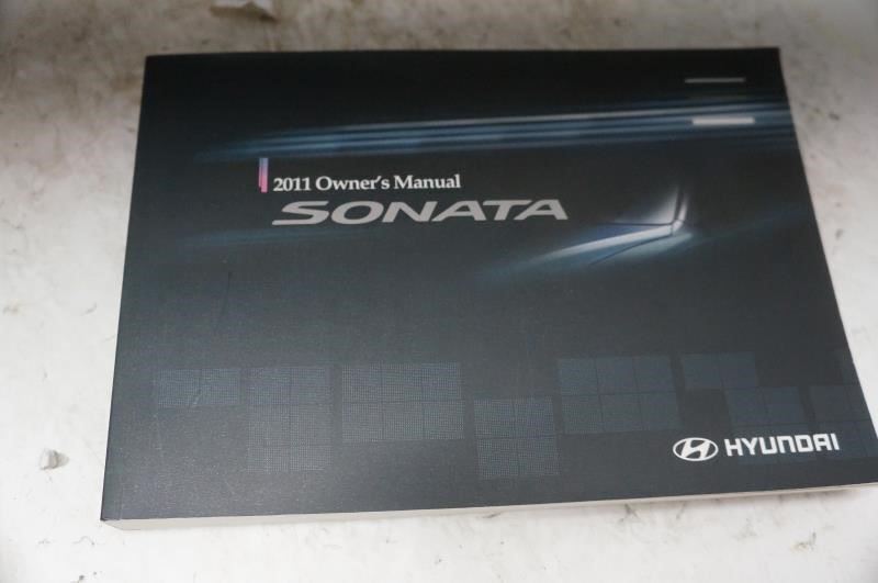 2011 Hyundai Sonata Owner's Manual Book Set with Case - Alshned Auto Parts