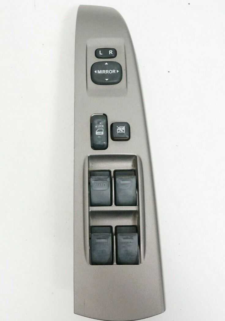 2004-2009 Toyota Prius Master Power Window Switch OEM 84820-47050 VA869 R - Alshned Auto Parts