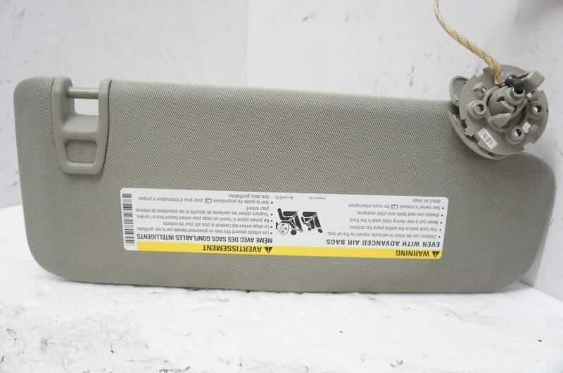 2014-2018 Cadillac ATS Driver Left Sun Visor Gray 22980473 OEM - Alshned Auto Parts