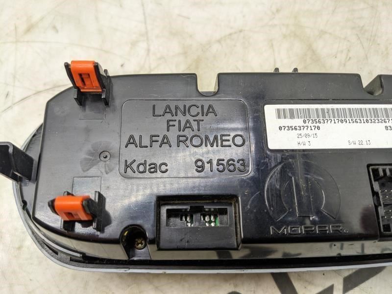 2015-2017 Jeep Renegade AC Heater Climate Temperature Control 07356377170 OEM - Alshned Auto Parts