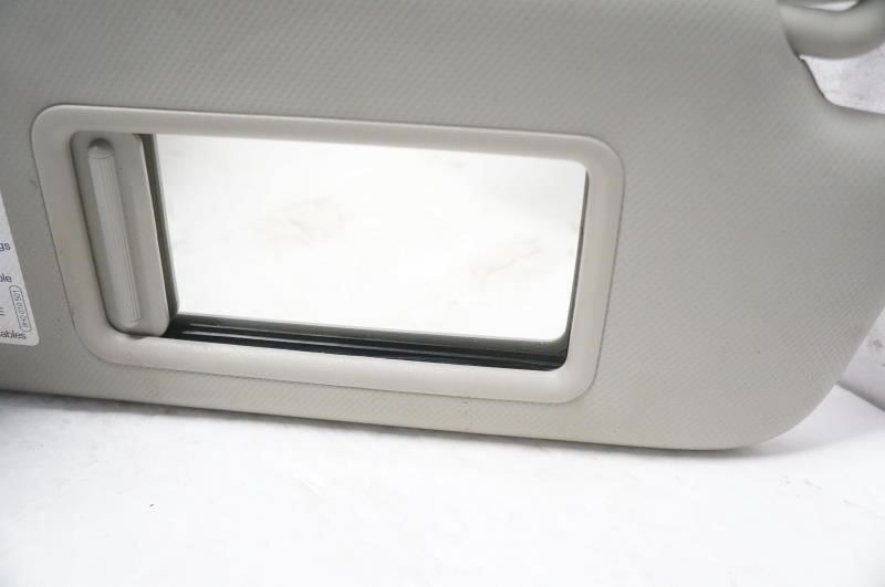 2009-2012 Audi Q5 Passenger Right Sun Visor Gray 8K0857552LAW7 OEM - Alshned Auto Parts