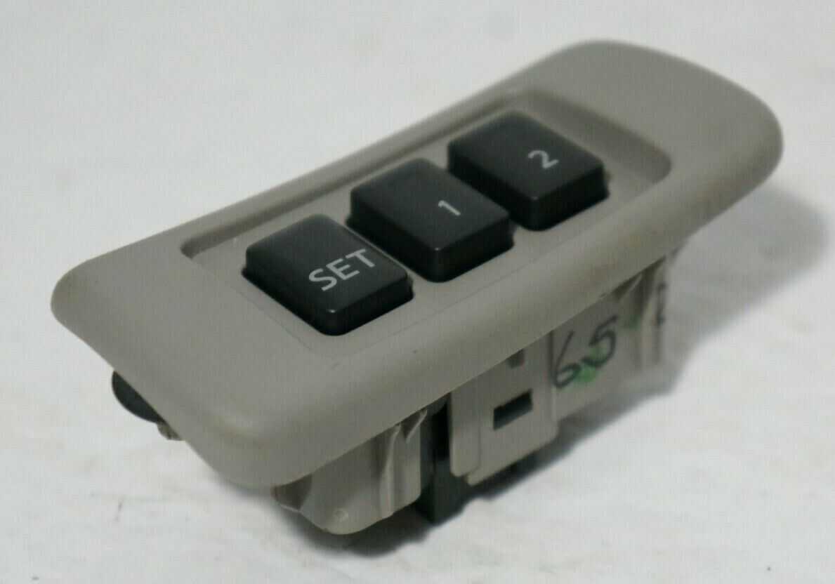 2009-2014 Nissan Maxima Driver Memory Seat Switch OEM - Alshned Auto Parts