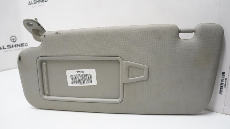 2010-2013 Kia Forte Driver Left Sun Visor Gray 852101M3008O OEM - Alshned Auto Parts