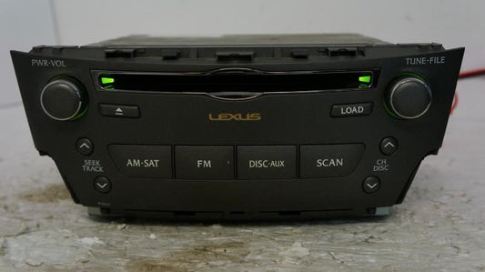 09-10 Lexus IS250 AM/FM 6Disc SAT Radio OEM 86120-53690 ID P1821 - Alshned Auto Parts