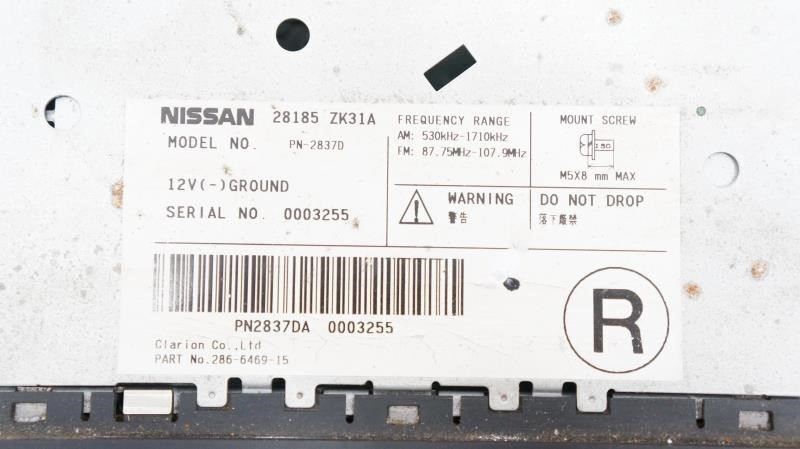 07 Nissan Maxima 6Disc MP3 BOSE Surround Radio OEM 28185-ZK31A - Alshned Auto Parts