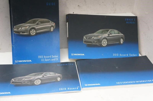 2013 Honda Accord Owner's Manual Book Set - Alshned Auto Parts