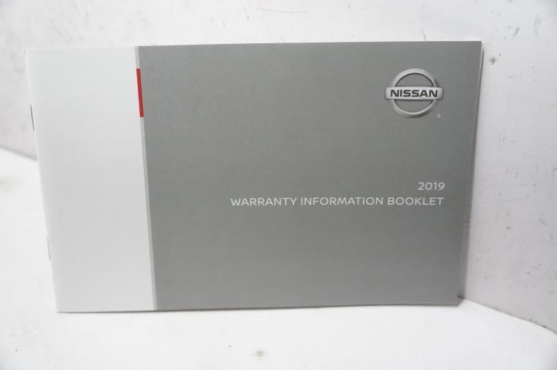 2019 Nissan Rogue Owner's Manual Book Set with Case - Alshned Auto Parts