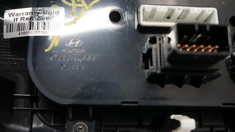 09-12 Hyundai Elantra AC Heater Temp Climate Control Faceplate 97250-2L410 OEM - Alshned Auto Parts