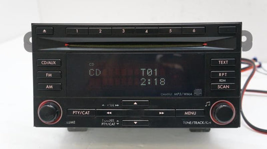 12 Subaru Impreza AM/FM CD MP3 AUX Radio OEM 86201FJ600B ID CM601U1 - Alshned Auto Parts