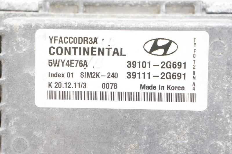 2011-2014 Hyundai Sonata Engine Computer Control Module ECU ECM 39101-2G691 OEM - Alshned Auto Parts