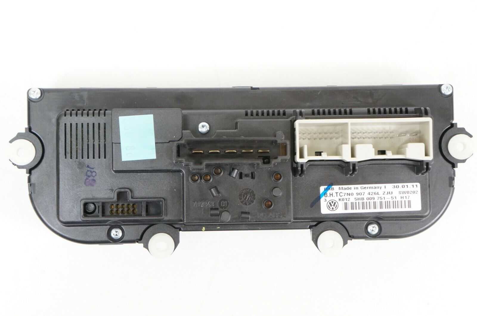 11-14 Volkswagen Jetta Golf Heat A/C Temperature Climate Control OEM 5HB 009 751 Alshned Auto Parts