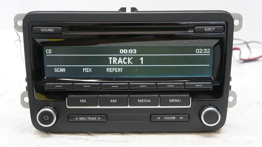 12-14 Volkswagen Jetta AM/FM CD Radio Receiver OEM 1K0035164D - Alshned Auto Parts