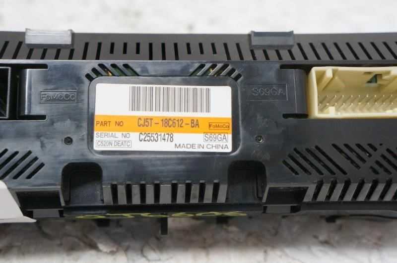 2013-2015 Ford Escape AC Heater Temperature Climate Control CJ5T-18C612-BA OEM - Alshned Auto Parts