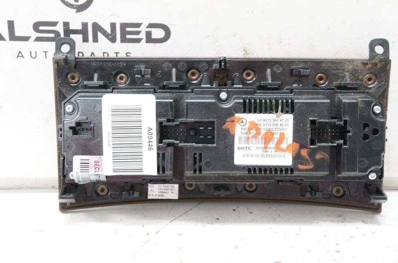 2014 Mercedes-Benz E 250 AC Heater Temperature Climate Control A2128304900 OEM - Alshned Auto Parts