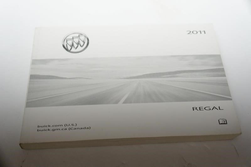 2011 Buick Regal Owner's Manual Warranty Info Book & OnStar DVD with Case - Alshned Auto Parts